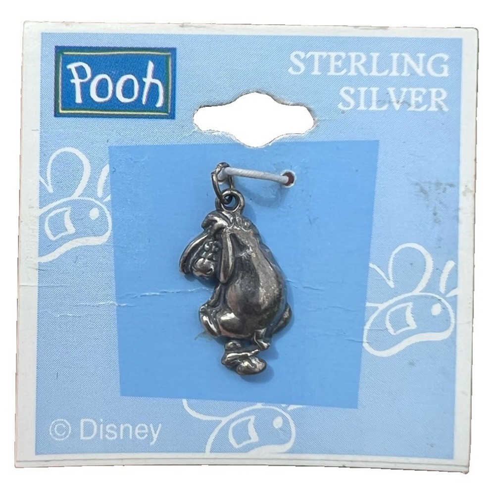 Walt Disney World Winnie the Pooh Sterling Silver Charm EEYORE NEW NIP